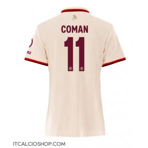 Bayern Munich Kingsley Coman #11 Terza Maglia Femmina 2024-25 Manica Corta